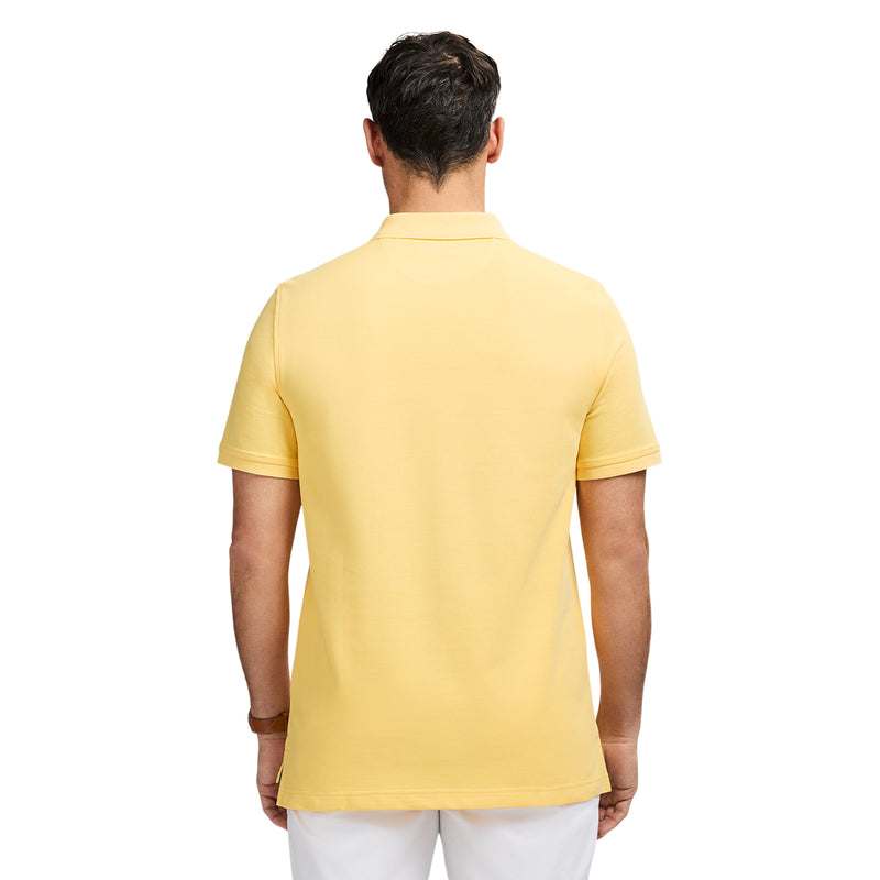 ADVANTAGE PERFORMANCE SHORT SLEEVE POLO - BANANA CREAM