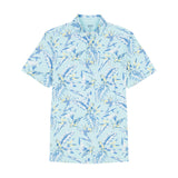 GOLF SWINGFLEX ELITE PRINTED POLO - LIMPET SHELL
