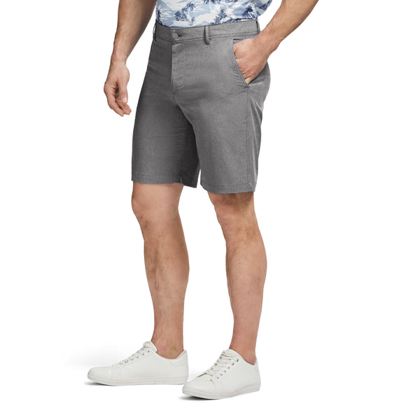 SALTWATER HYBRID BEACH PERFORMANCE SHORT - SMOKED PEARL