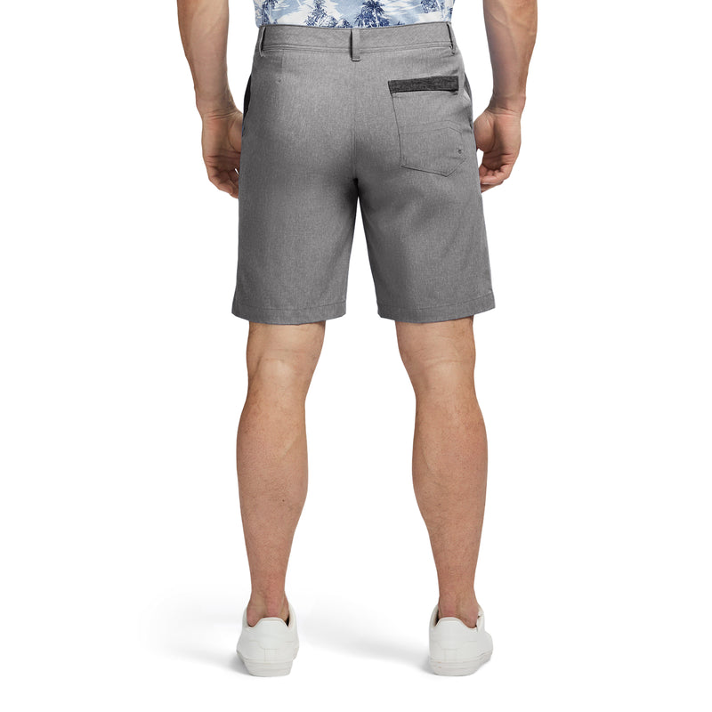 SALTWATER HYBRID BEACH PERFORMANCE SHORT - SMOKED PEARL