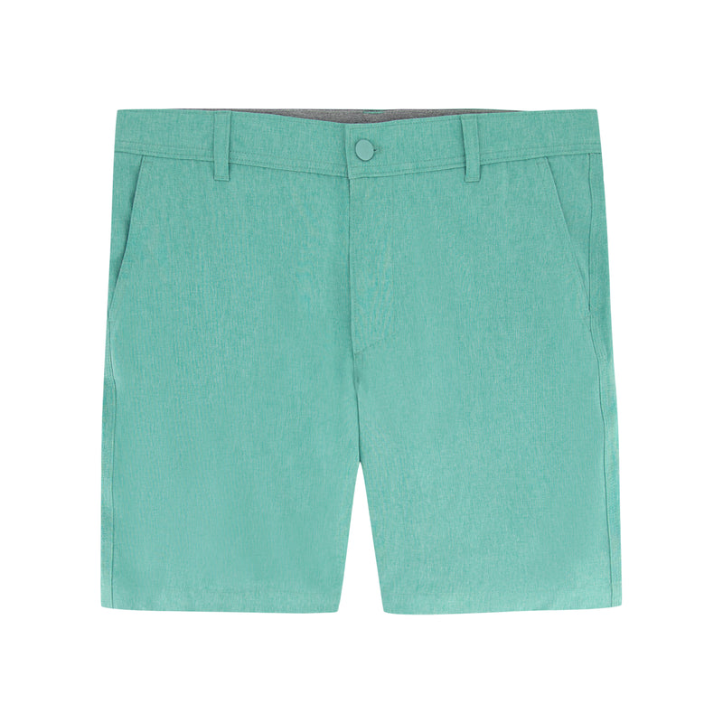 SALTWATER HYBRID BEACH PERFORMANCE SHORT - BERYL GREEN