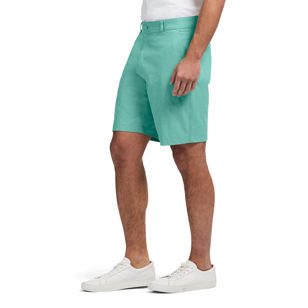 SALTWATER HYBRID BEACH PERFORMANCE SHORT - BERYL GREEN