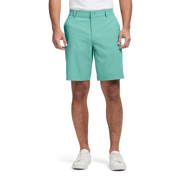 SALTWATER HYBRID BEACH PERFORMANCE SHORT - BERYL GREEN