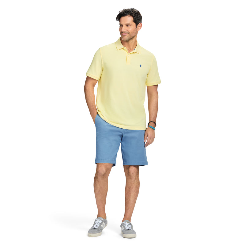 SALTWATER 9.5" FLAT FRONT CHINO SHORT - RIVIERA