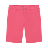 SALTWATER 9.5" FLAT FRONT CHINO SHORT - HOLLY BERRY