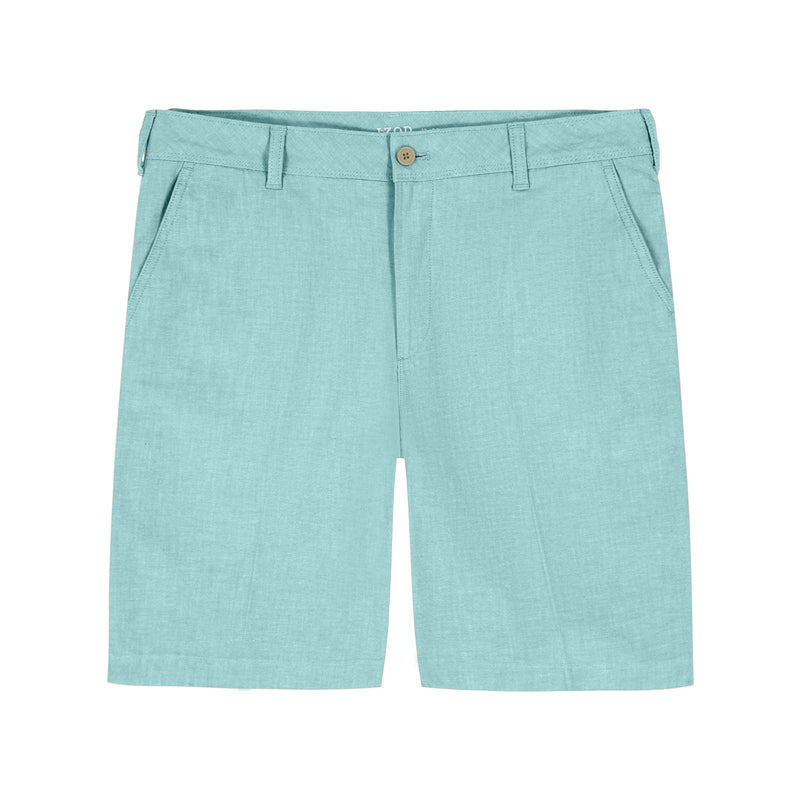 CHAMBRAY 9.5” SHORT - BERYL GREEN