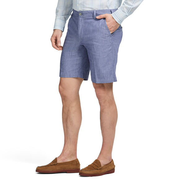 CHAMBRAY 9.5” SHORT - SKIPPER BLUE