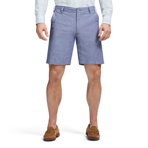 CHAMBRAY 9.5” SHORT - SKIPPER BLUE