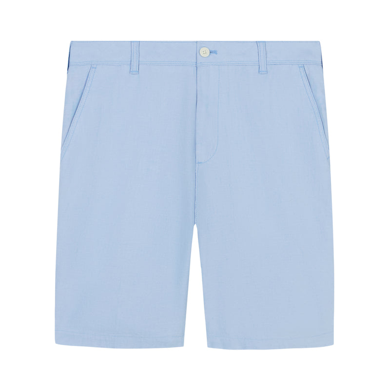 CHAMBRAY 9.5” SHORT - PLACID BLUE
