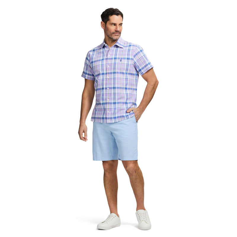 CHAMBRAY 9.5” SHORT - PLACID BLUE