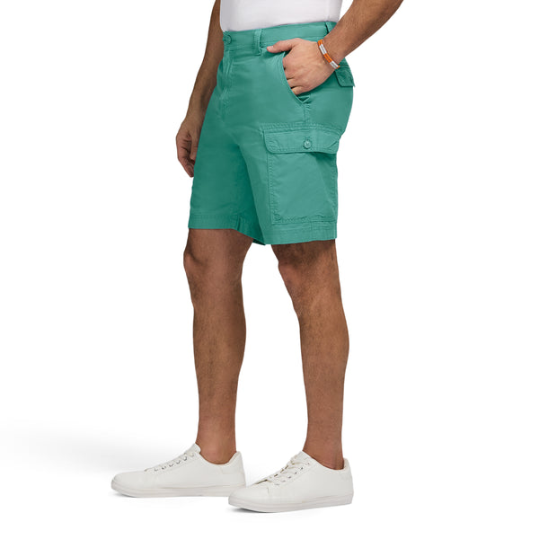 SALTWATER CARGO SHORT - BERYL GREEN