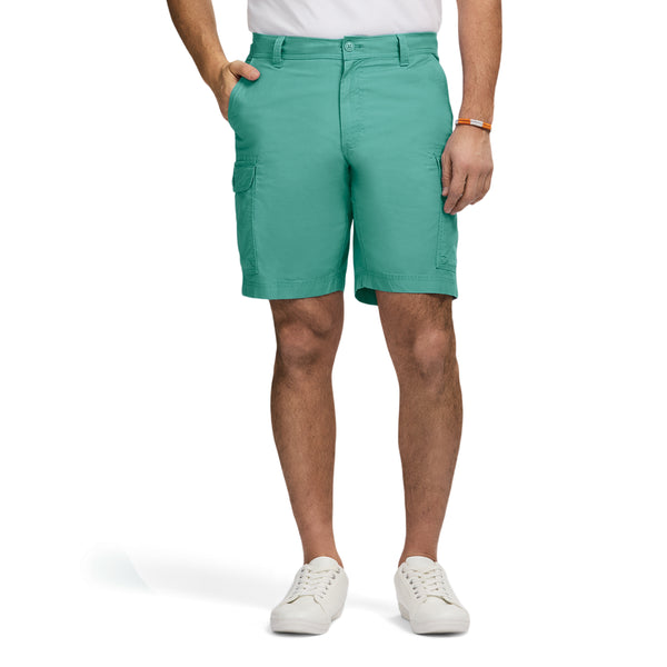 SALTWATER CARGO SHORT - BERYL GREEN