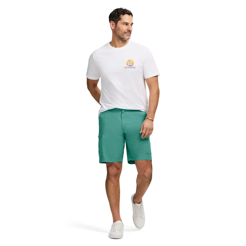 SALTWATER CARGO SHORT - BERYL GREEN