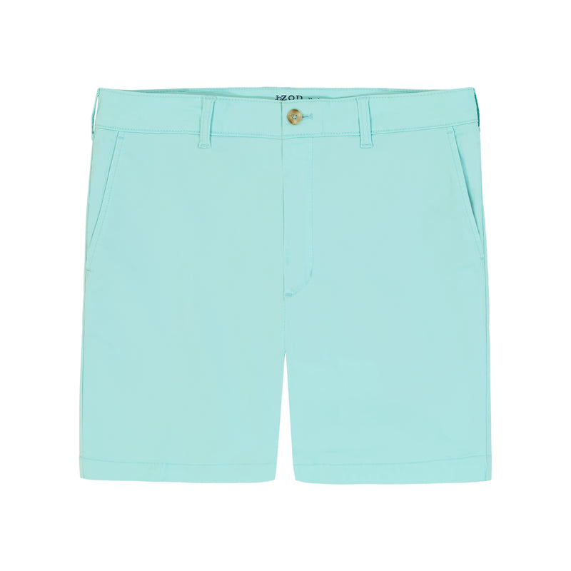 SALTWATER 7" FLAT FRONT CHINO SHORT - LIMPET SHELL