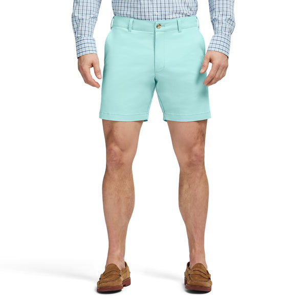 SALTWATER 7" FLAT FRONT CHINO SHORT - LIMPET SHELL