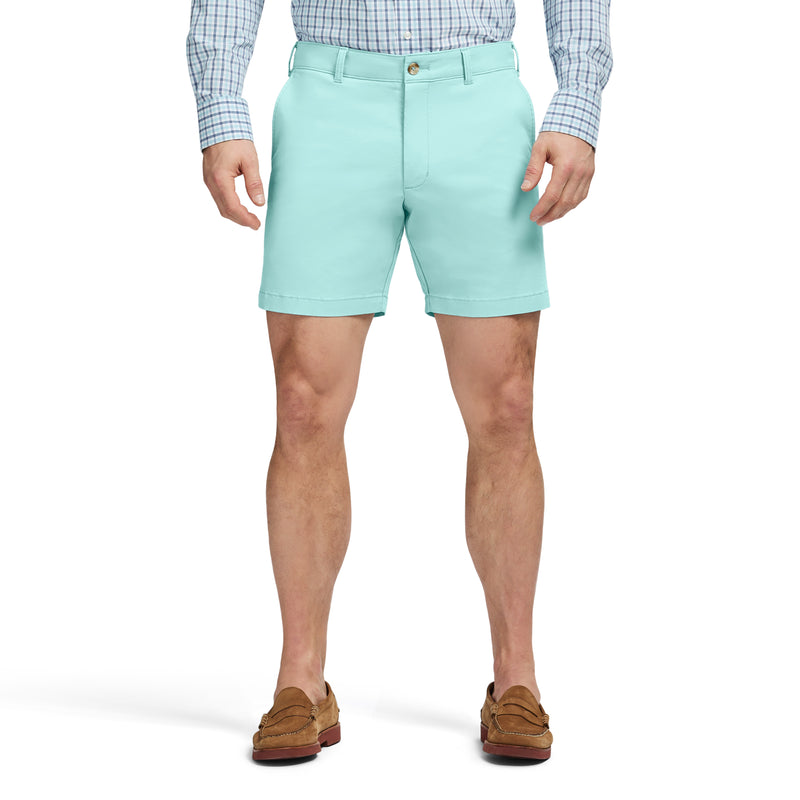 SALTWATER 7" FLAT FRONT CHINO SHORT - LIMPET SHELL