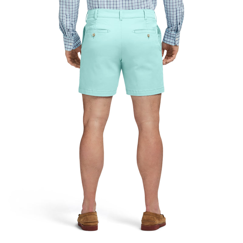 SALTWATER 7" FLAT FRONT CHINO SHORT - LIMPET SHELL