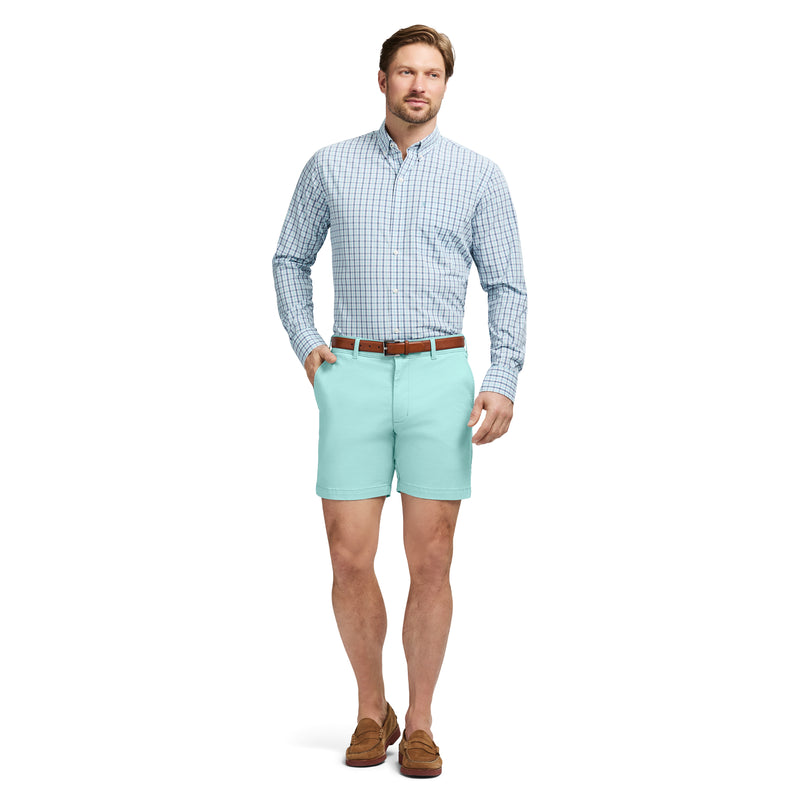 SALTWATER 7" FLAT FRONT CHINO SHORT - LIMPET SHELL