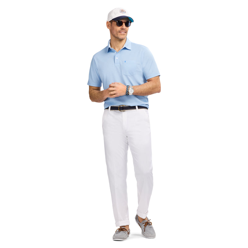 CHAMBRAY PANT - BRIGHT WHITE