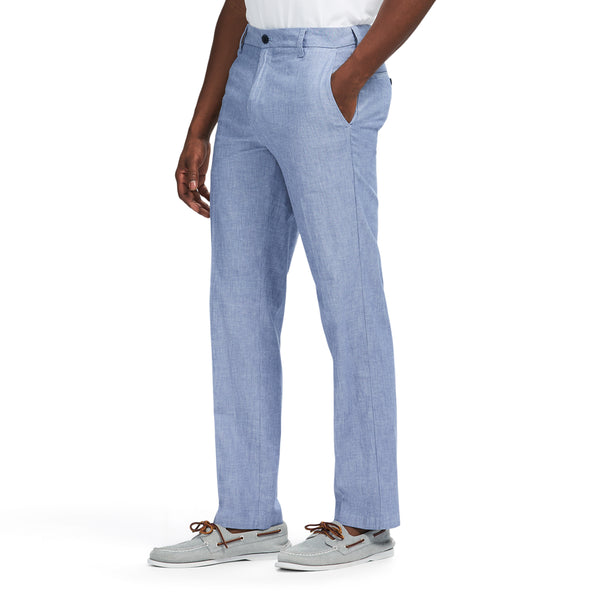 CHAMBRAY PANT - BIJOU BLUE