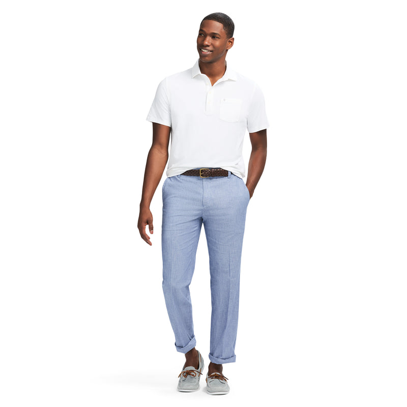CHAMBRAY PANT - BIJOU BLUE