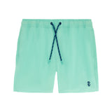 SALTWATER BEACH PERFORMANCE SWIM TRUNK - POOL BLUE