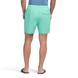 SALTWATER BEACH PERFORMANCE SWIM TRUNK - POOL BLUE