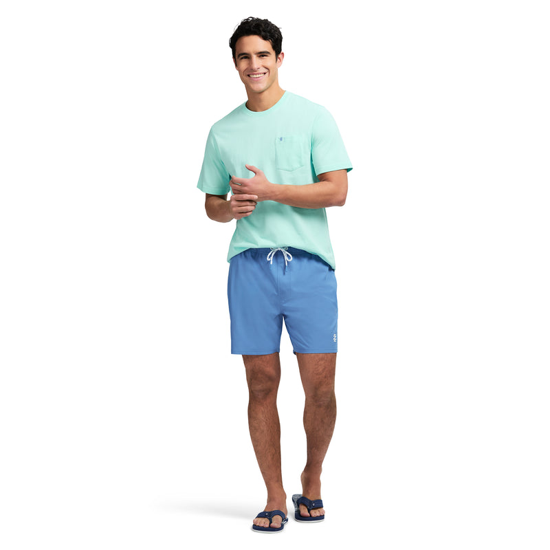 SALTWATER BEACH PERFORMANCE SWIM TRUNK - REGATTA