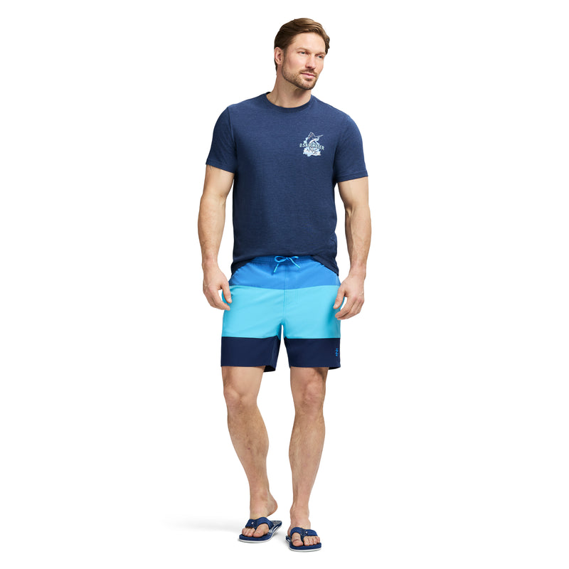 SALTWATER BEACH PERFORMANCE SWIM TRUNK - REGATTA