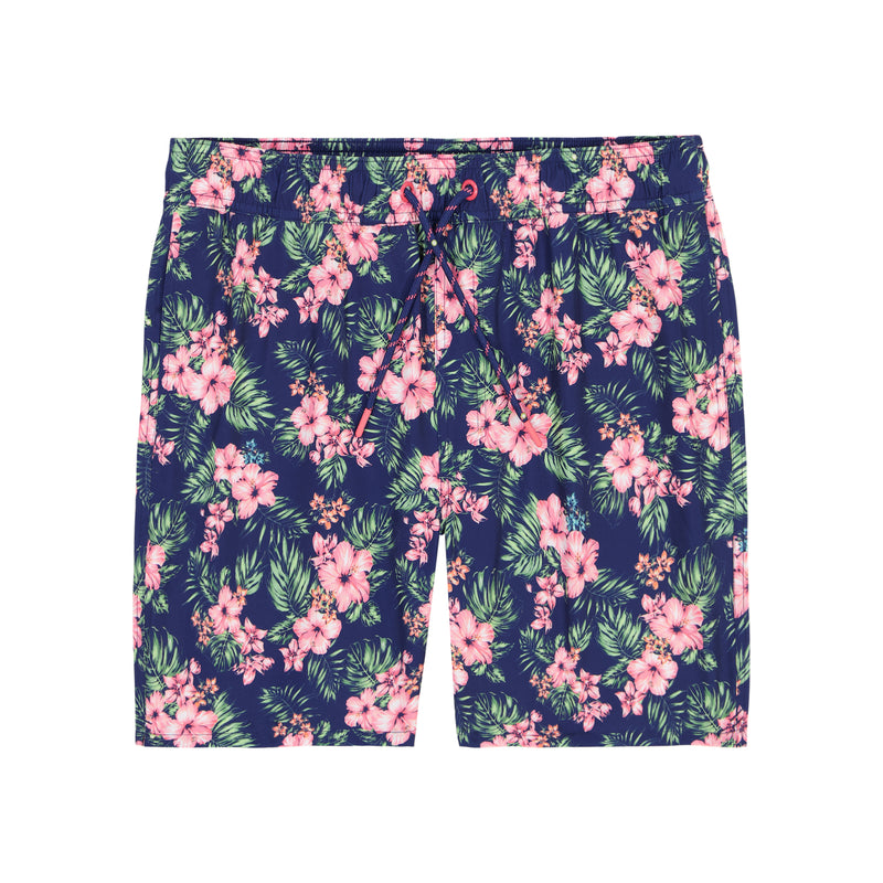 SALTWATER BEACH PERFORMANCE SWIM TRUNK - MEDIEVAL BLUE