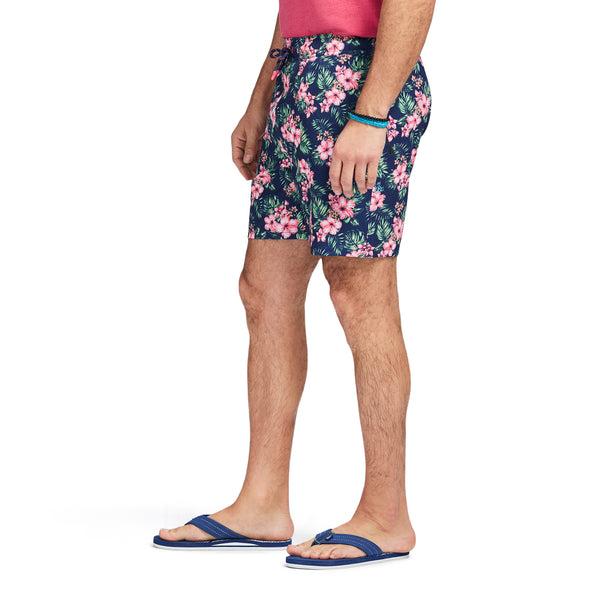 SALTWATER BEACH PERFORMANCE SWIM TRUNK - MEDIEVAL BLUE