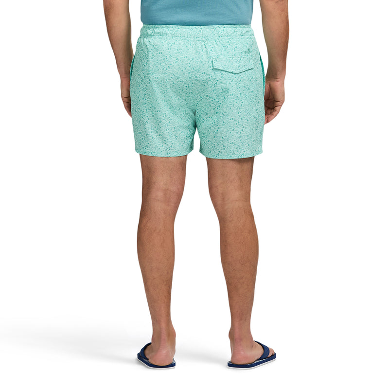 SALTWATER BEACH PERFORMANCE SWIM TRUNK - BIRDS EGG GREEN