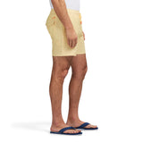 SALTWATER BEACH PERFORMANCE SWIM TRUNK - LEMON MERINGUE