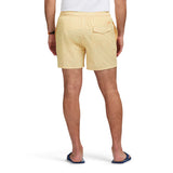 SALTWATER BEACH PERFORMANCE SWIM TRUNK - LEMON MERINGUE