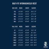 BIG & TALL GOLF HYDRASHIELD VEST - MOONLIGHT BLUE