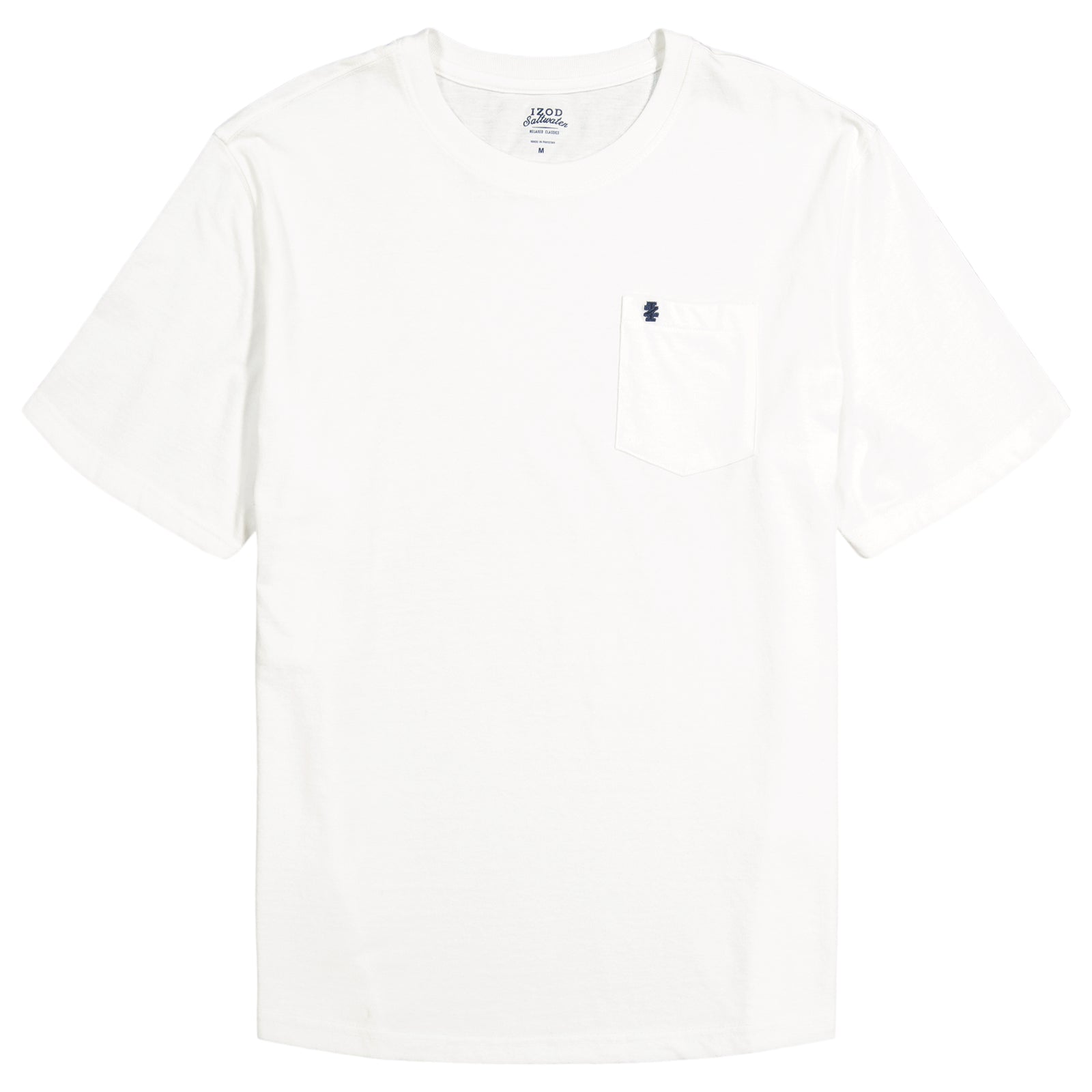 Saltwater S/S Pocket Tee - Bright White – IZOD