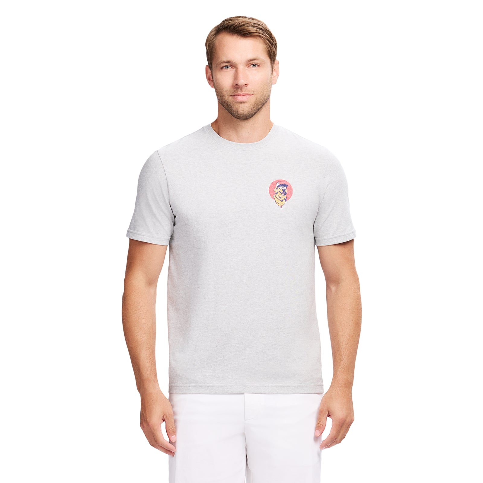 Saltwater S/S Graphic Tee - Lt Grey Htr – IZOD
