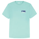 SALTWATER S/S GRAPHIC TEE - AGATE GREEN