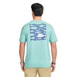 SALTWATER S/S GRAPHIC TEE - AGATE GREEN