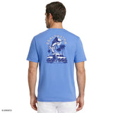 SALTWATER S/S GRAPHIC TEE - BLUE REVIVAL