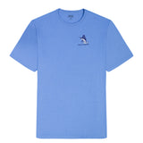 BIG & TALL SALTWATER S/S GRAPHIC TEE - BLUE REVIVAL