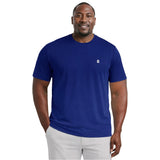 BIG & TALL SALTWATER FISHING GEAR S/S GRAPHIC TEE - MEDIEVAL BLUE