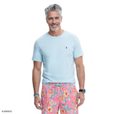 SALTWATER FISHING GEAR S/S GRAPHIC TEE - TANAGER TURQUOISE