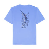 BIG & TALL SALTWATER FISHING GEAR S/S GRAPHIC TEE - REGATTA