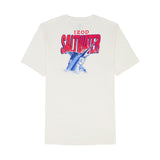 BIG & TALL SALTWATER FISHING GEAR S/S GRAPHIC TEE - EGRET