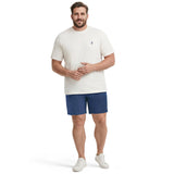 BIG & TALL SALTWATER FISHING GEAR S/S GRAPHIC TEE - EGRET