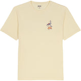 SALTWATER S/S GRAPHIC TEE - PASTEL YELLOW