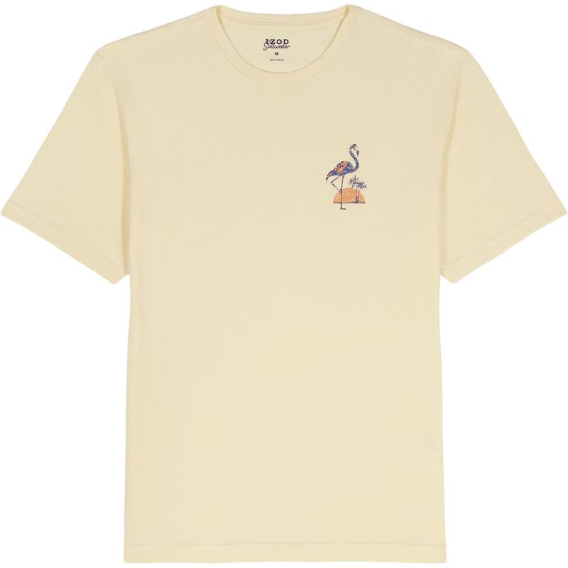 Saltwater S/S Graphic Tee - Pastel Yellow – IZOD