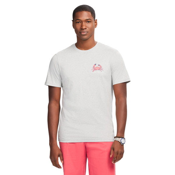 Saltwater S/S Graphic Tee - Lt Grey Htr – IZOD