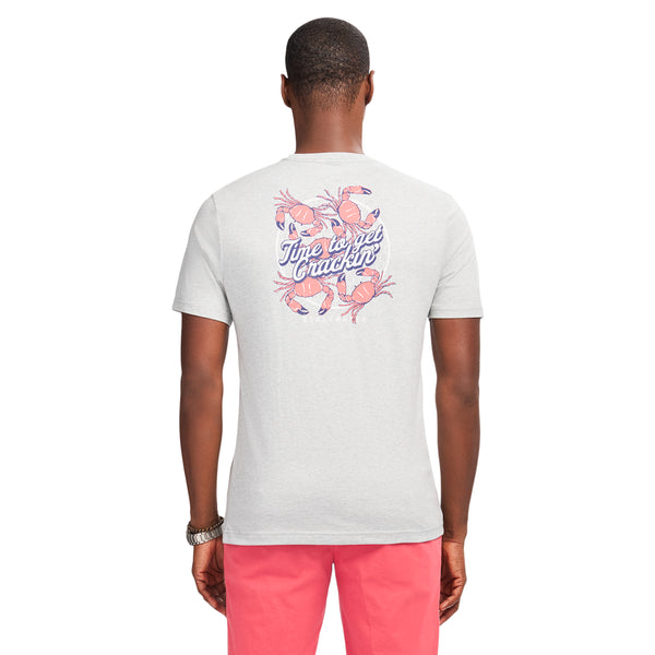 Saltwater S/S Graphic Tee - Lt Grey Htr – IZOD